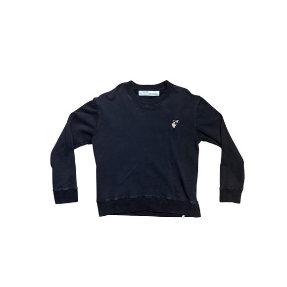 Off-White C/O Virgil Abloh x Takashi Murakami - Black Sweater - Picture 2 of 8